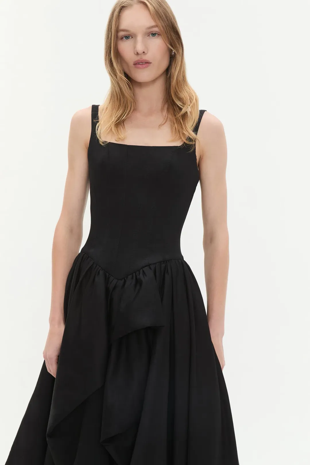 Aje Alani Maxi Gown Black Size 8 for rent on The Volte - main image