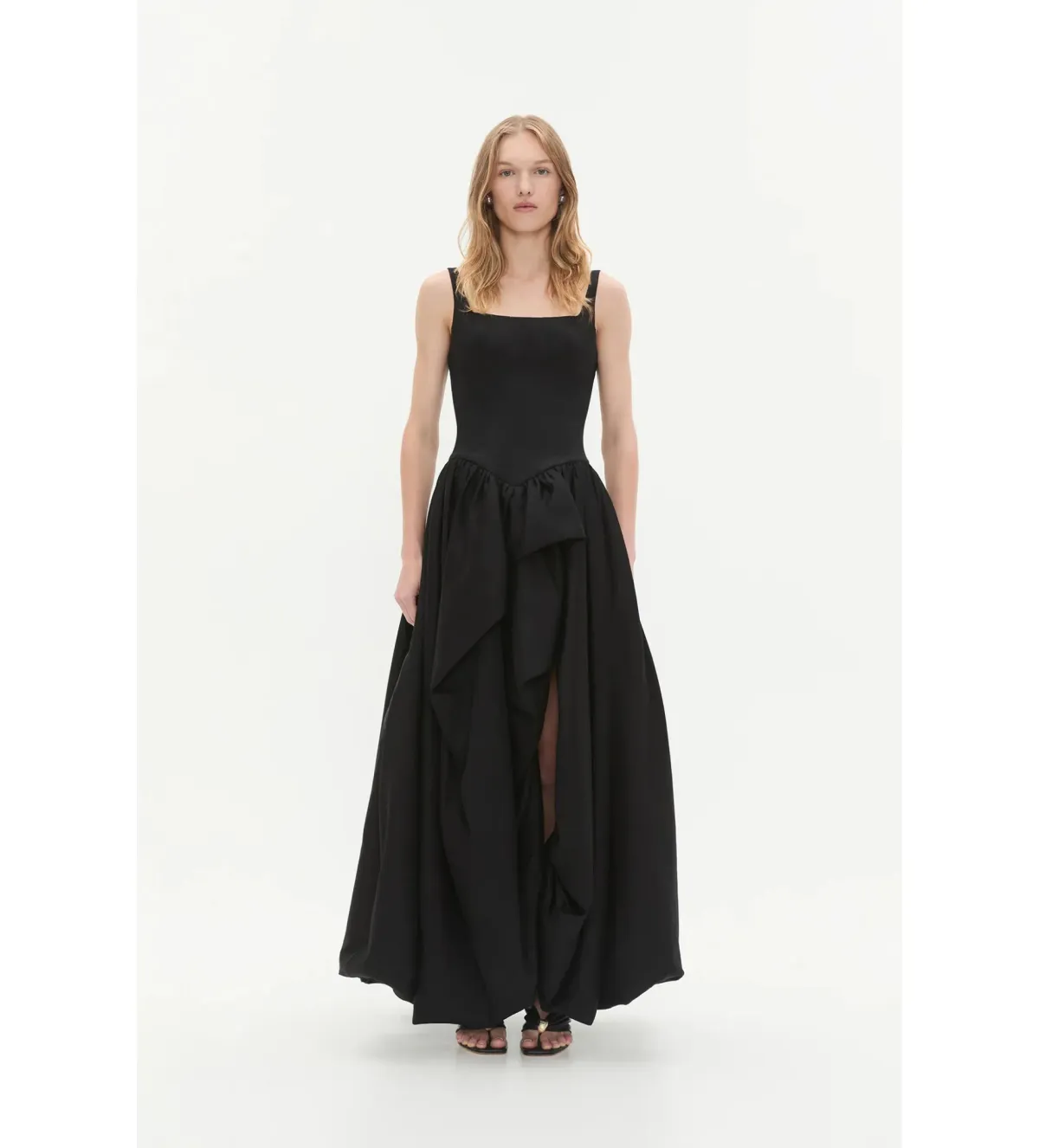 Aje Alani Gown Black Size 10/M for rent on The Volte - main image