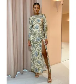 Sir the Label Maev Gown Maxi in Florence Print Size 1 / AU 8 for rent on The Volte - image 1