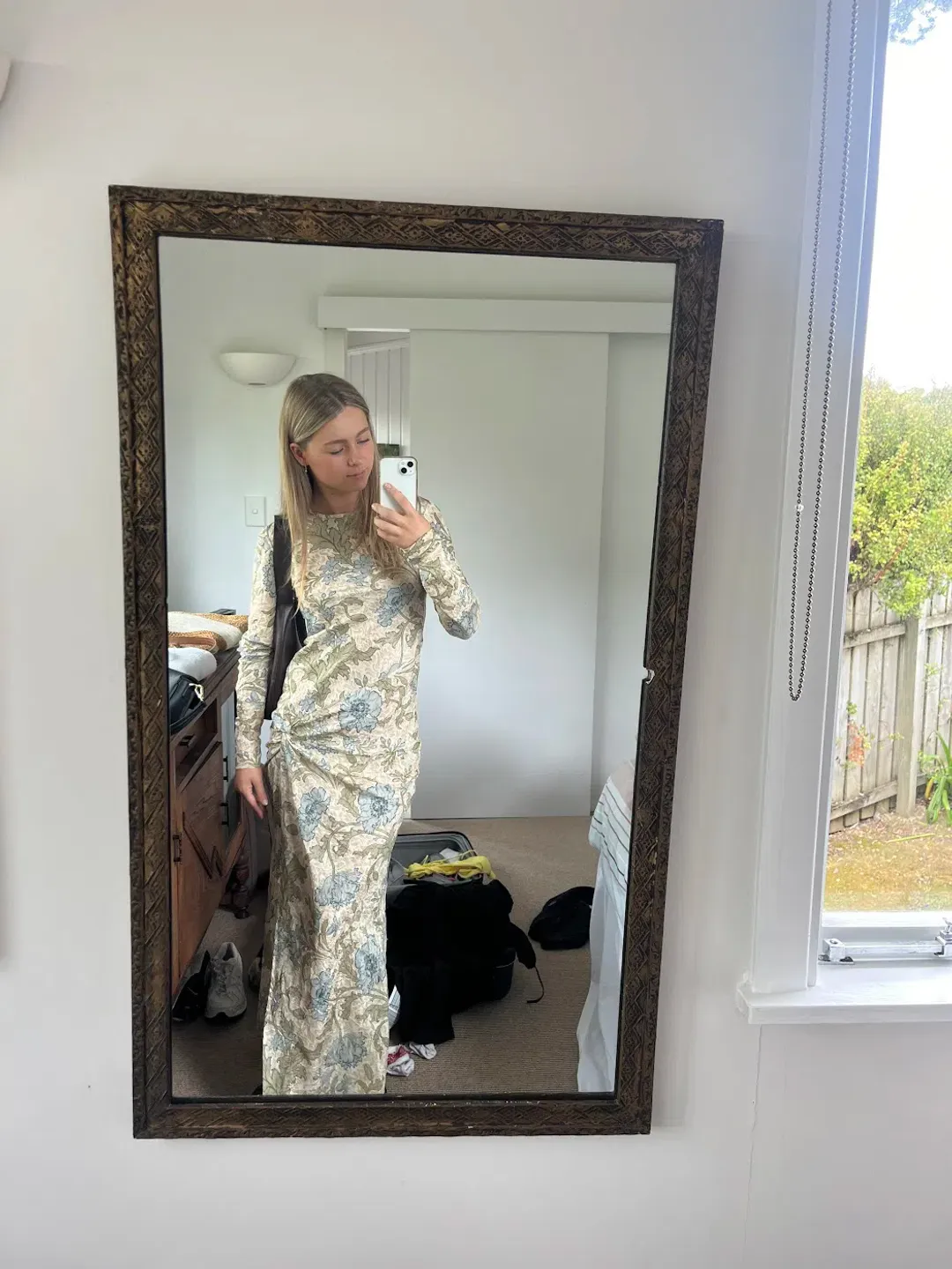 Sir the Label Maev Gown Maxi in Florence Print Size 1 / AU 8 for rent on The Volte - main image