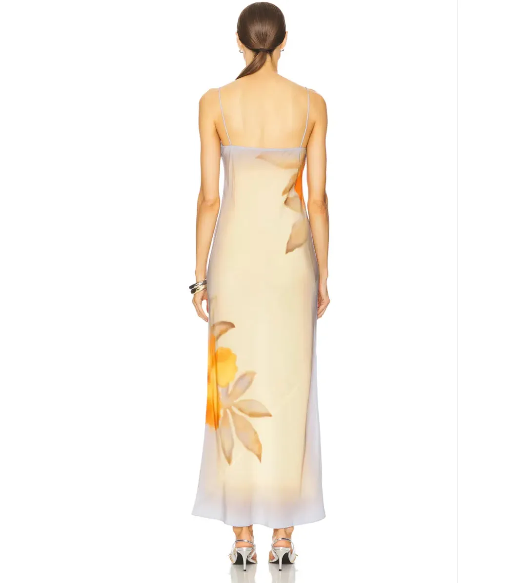 Sir The Label Serene Slip Maxi Dress in Sequoia Floral Size 0 / AU 6 for rent on The Volte - main image