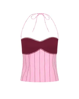 I am Delilah Angelina Corset & Maxi Skirt Set in Sangria/Pink Size S / AU 8 for rent on The Volte - image 5