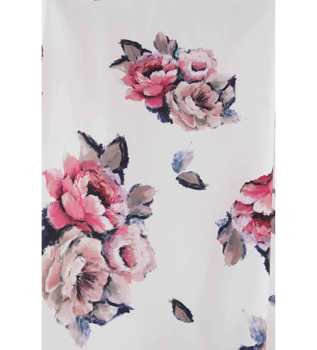 Rebecca Vallance Aveline One Shoulder Gown White Floral Size AU 10 for rent on The Volte - main image