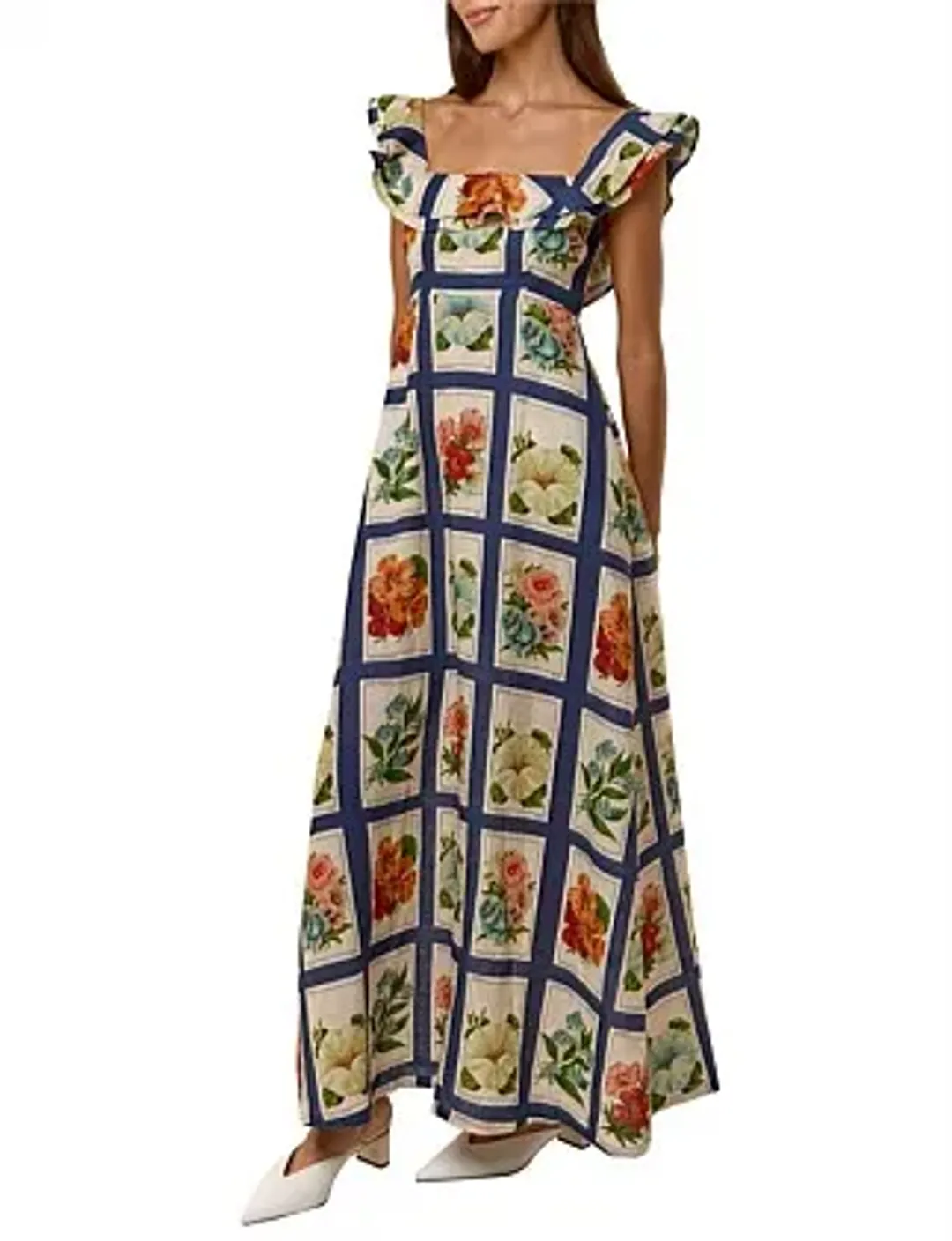 Palm Noosa Gia Dress Floral Size 12 for rent on The Volte - main image
