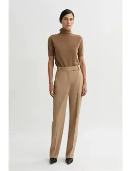 Willow Sui Wool Cashmere Short-Sleeve Polo Knit for rent on The Volte - image 1