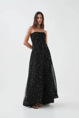 Aje Juniper Gown Black Size AU 8 for rent on The Volte - image 5