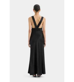 Sir the Label Aries Cut Out Gown Black Size 1 AU 8 for rent on The Volte - image 3