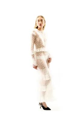 Dinah Dress White for rent on The Volte - image 8