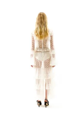 Dinah Dress White for rent on The Volte - image 9