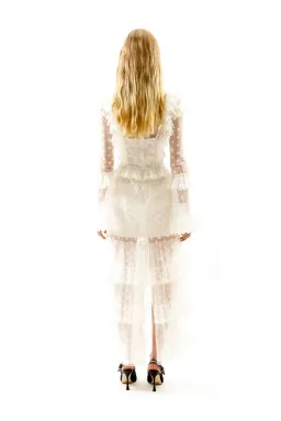 Dinah Dress White for rent on The Volte - image 6