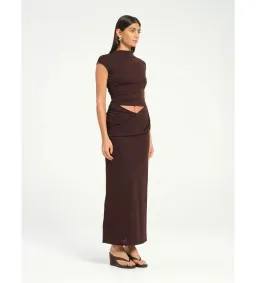 Benni Royce Maxi Dress Brown Size 8 for rent on The Volte - image 2