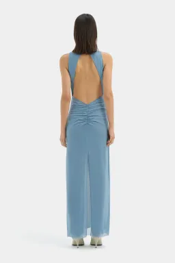 Sir the Label Ruby Open Back Gown Blue Size 1 / AU 8 for rent on The Volte - image 2