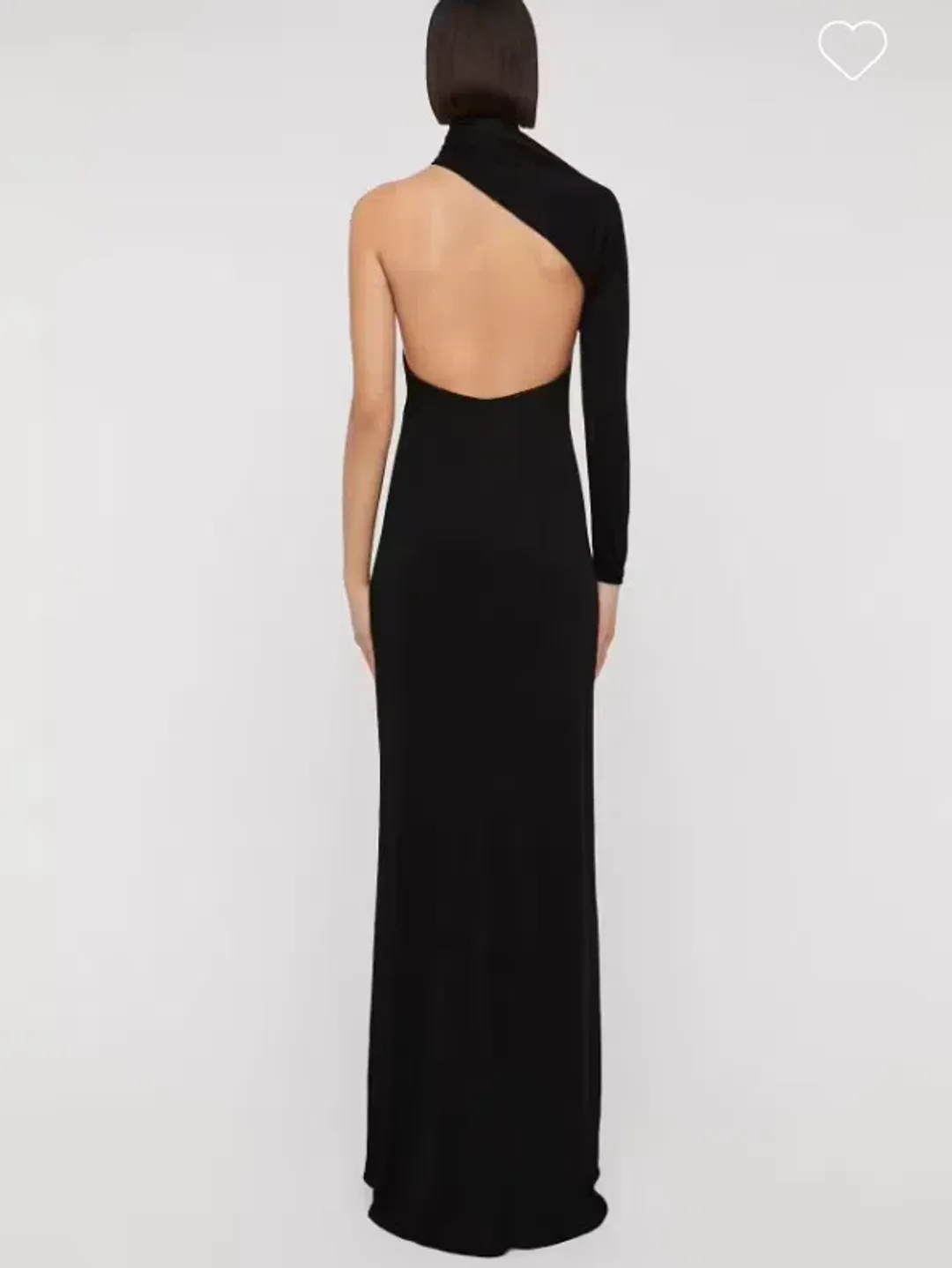 Scanlan Theodore Italian Knit Gown Black Size 12 for rent on The Volte - main image