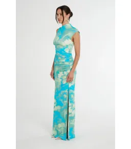 Summi Summi Valentina Maxi Dress Lemon Lumen Size AU 8 for rent on The Volte - image 2