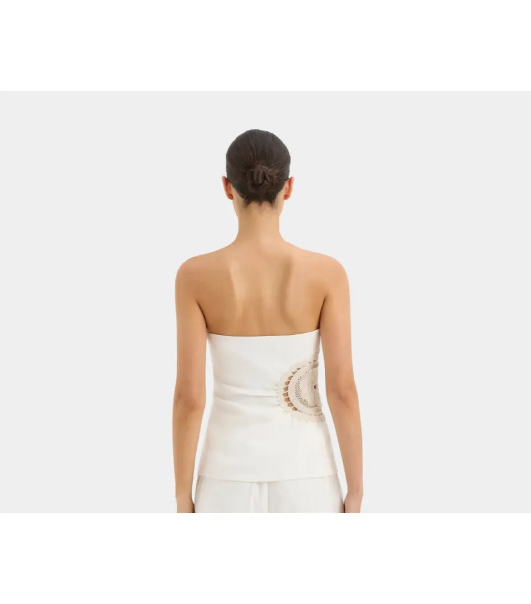 Sir the Label Atacama Bodice and Trouser Set in Natural Size AU 8 for rent on The Volte - main image