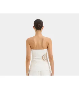Sir the Label Atacama Bodice and Trouser Set in Natural Size AU 8 for rent on The Volte - image 3