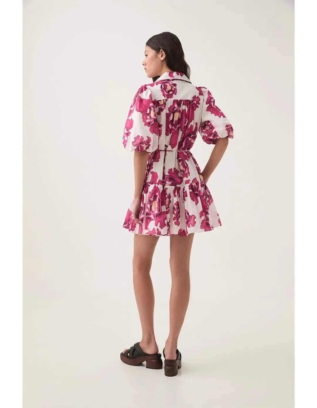 AJE ELIZA SMOCK MINI DRESS SIZE 4 for rent on The Volte - main image