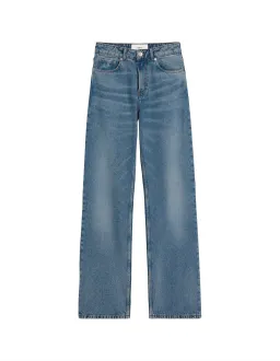 Ami Large Fit Jeans in Used Indigo Denim Size 6/XS for rent on The Volte - image 6