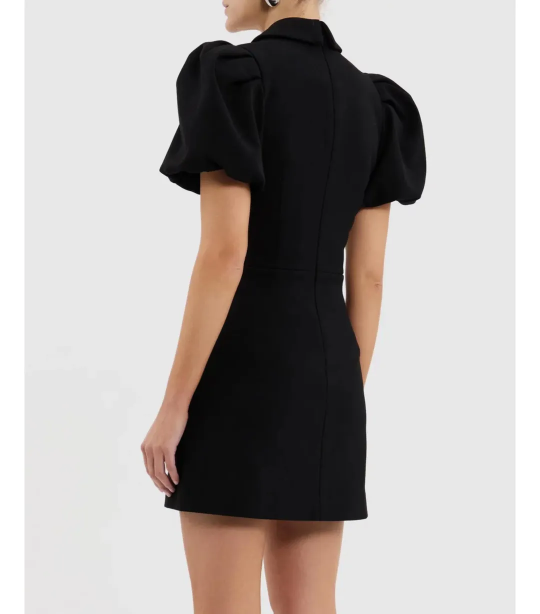 Rebecca Vallance Emma Mini Dress Black Size AU 8  for rent on The Volte - main image