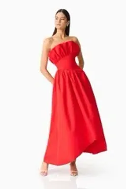 Elliatt Laurel Sleeveless Maxi Dress Red Size 10 for rent on The Volte - image 3