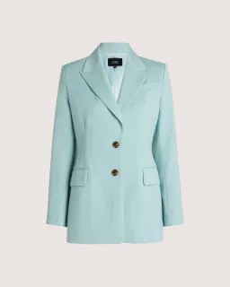 Saba Suki Classic Blazer Seafoam Size 12  for rent on The Volte - image 6