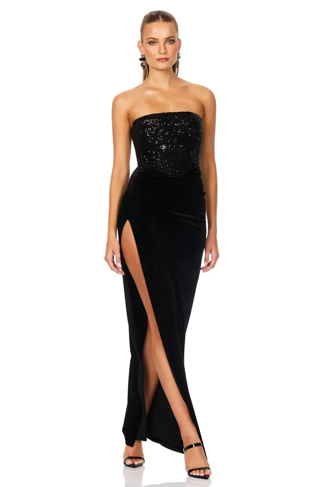 Love Nookie Keke Gown Black Size AU 8 for rent on The Volte - main image
