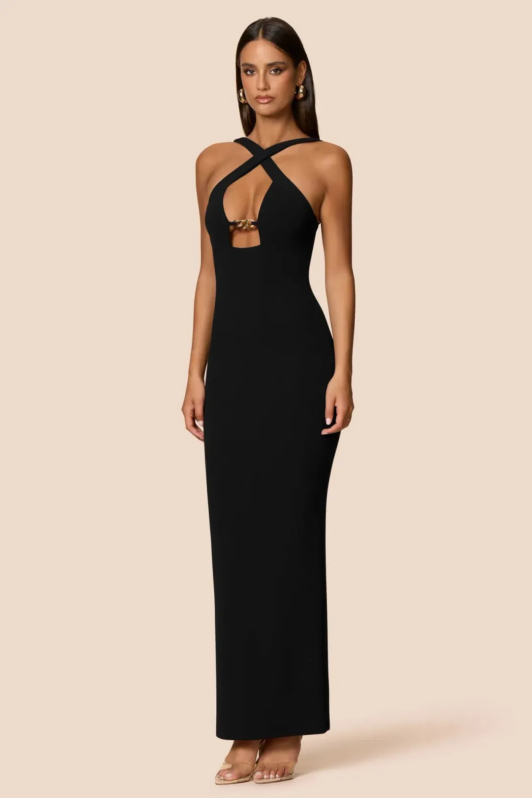 Love Nookie Charm 2-way Gown Black Size 8 for rent on The Volte - main image
