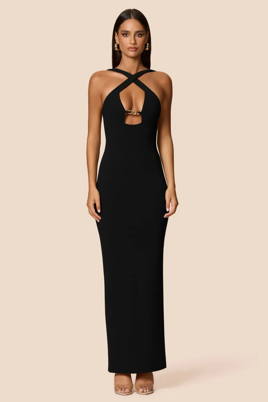 Love Nookie Charm 2-way Gown Black Size 8 for rent on The Volte - main image