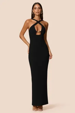 Love Nookie Charm 2-way Gown Black Size 8 for rent on The Volte - image 2