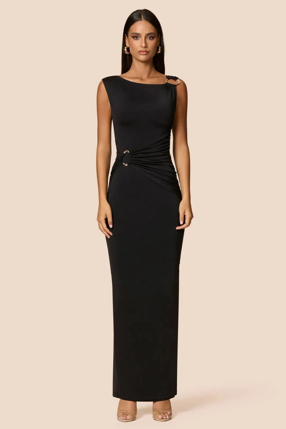 Love Nookie Kaia Maxi Black Size 8 for rent on The Volte - main image