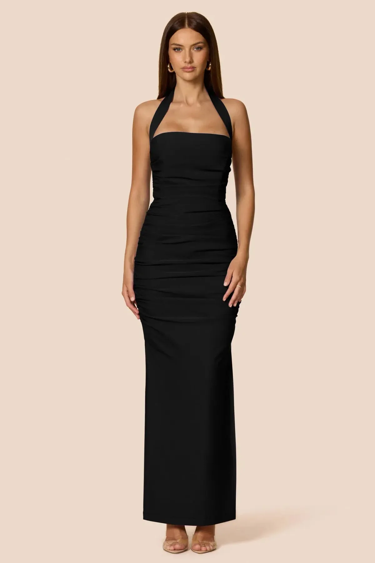 Love Nookie Zenya Maxi Black Size AU 10 for rent on The Volte - main image