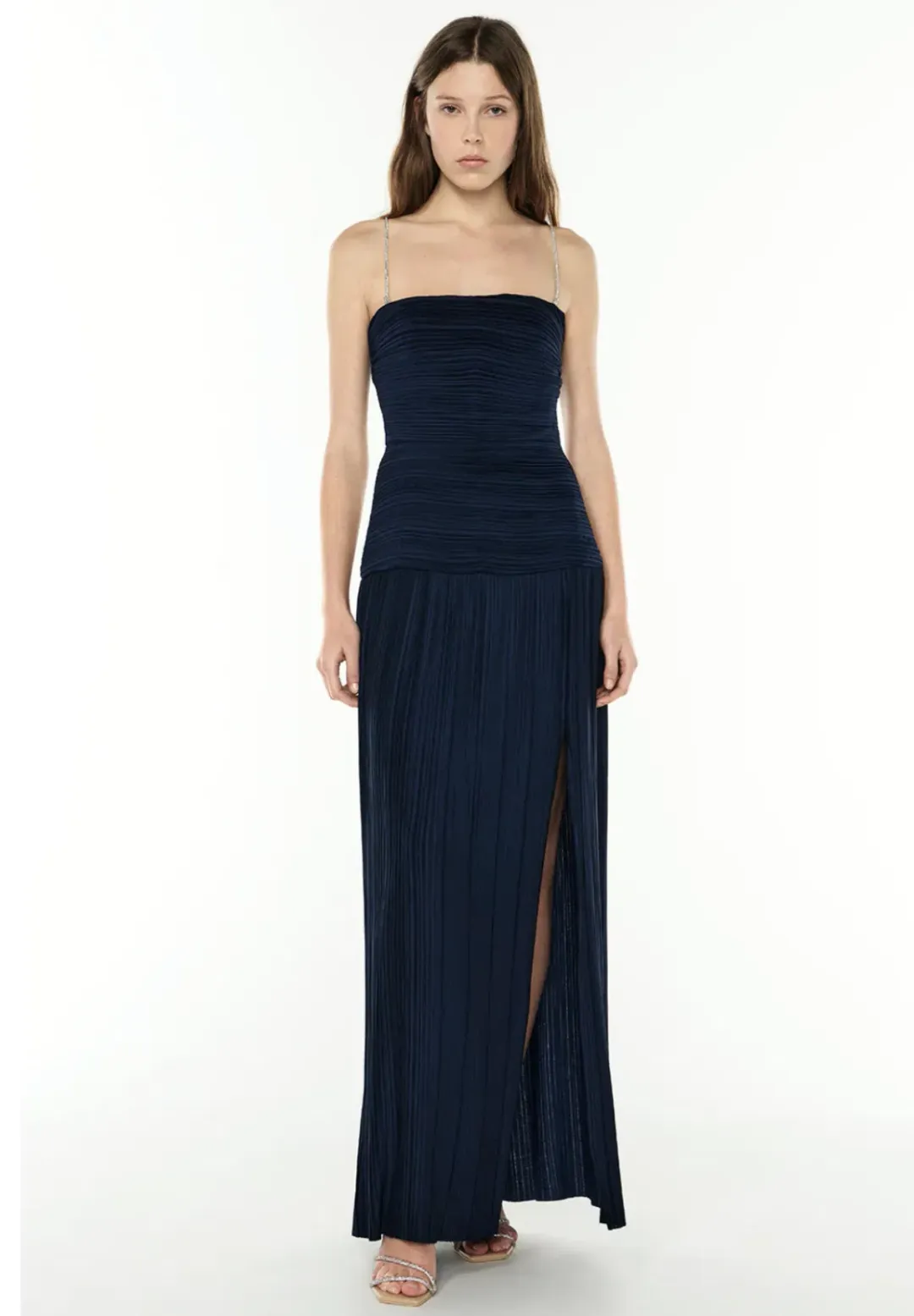 Manning Cartell Royal Debut Dress Navy AU 8 for rent on The Volte - main image