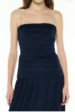 Manning Cartell Royal Debut Dress Navy AU 8 for rent on The Volte - image 2