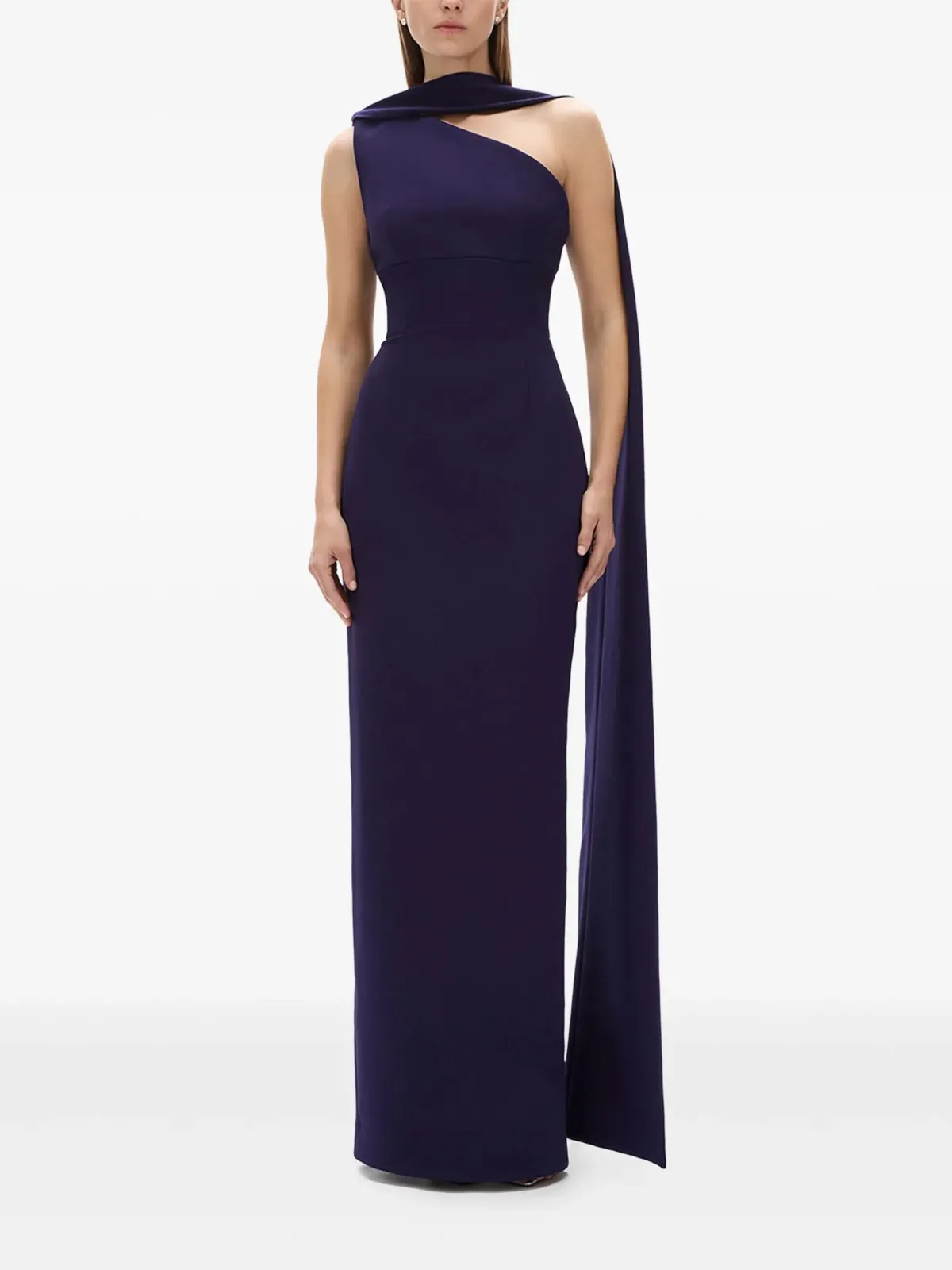 Rachel Gilbert Clara Gown Dark Indigo Size 1/ AU8 for rent on The Volte - main image