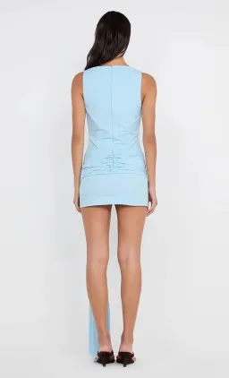 BEC & BRIDGE DOMENIC ASYM MINI DRESS / SKY BLUE / SIZE 8 for rent on The Volte - image 3