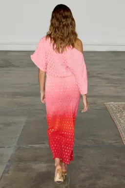 Never Fully Dressed Tilly Maxi Dress in Pink Ombre Size L / AU 14 for rent on The Volte - image 3