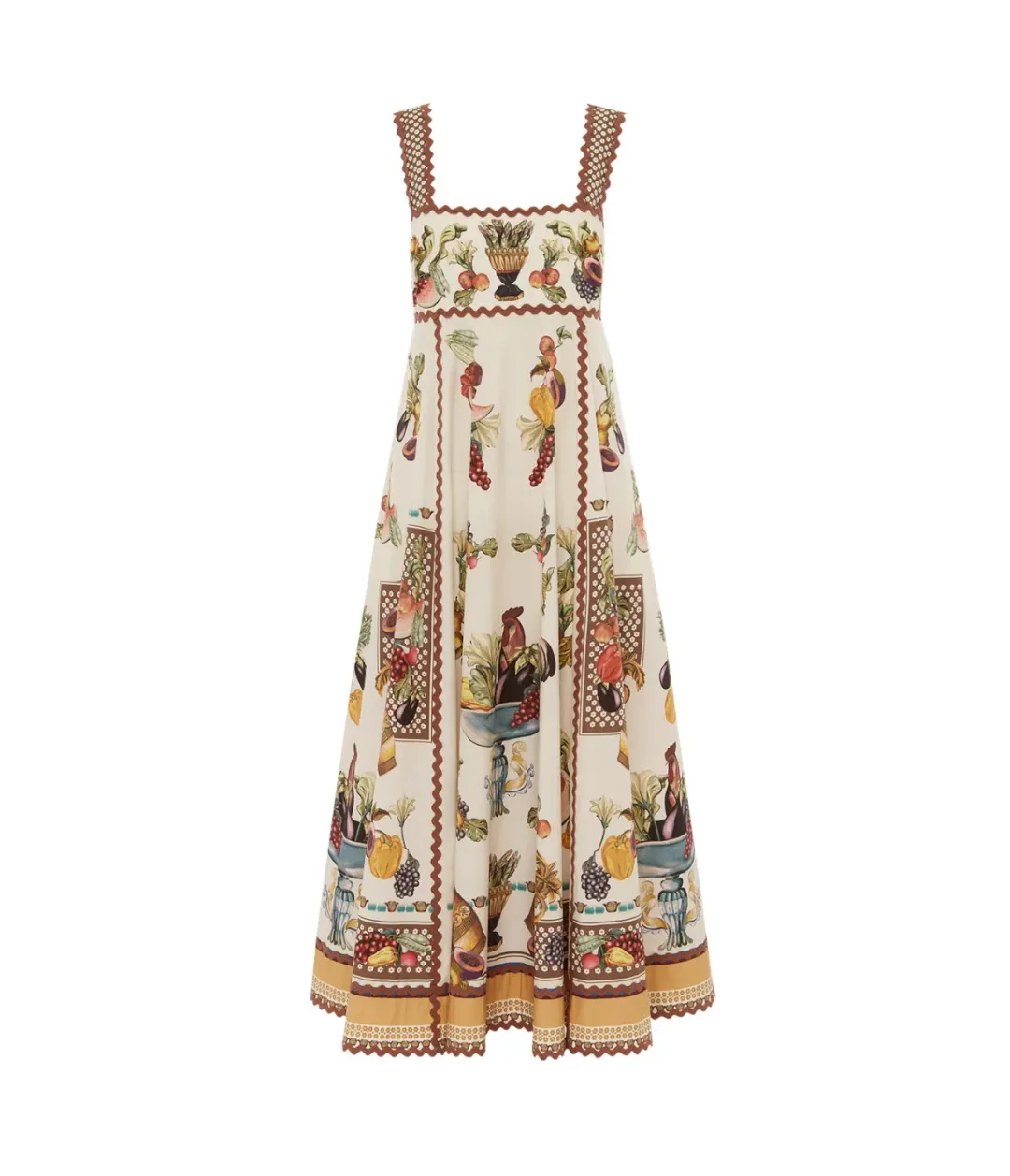 Alemais Mercado Exclusive Summer Midi Dress Print Size 10 for rent on The Volte - main image