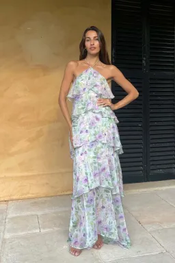 Elliatt Mirabelle Cocktail Maxi Dress Floral Size AU 12 for rent on The Volte - image 2