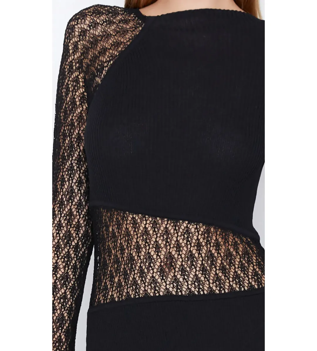 Bec and Bridge Chantelle Long Sleeve Dress in Black Size M / AU 10  for rent on The Volte - main image