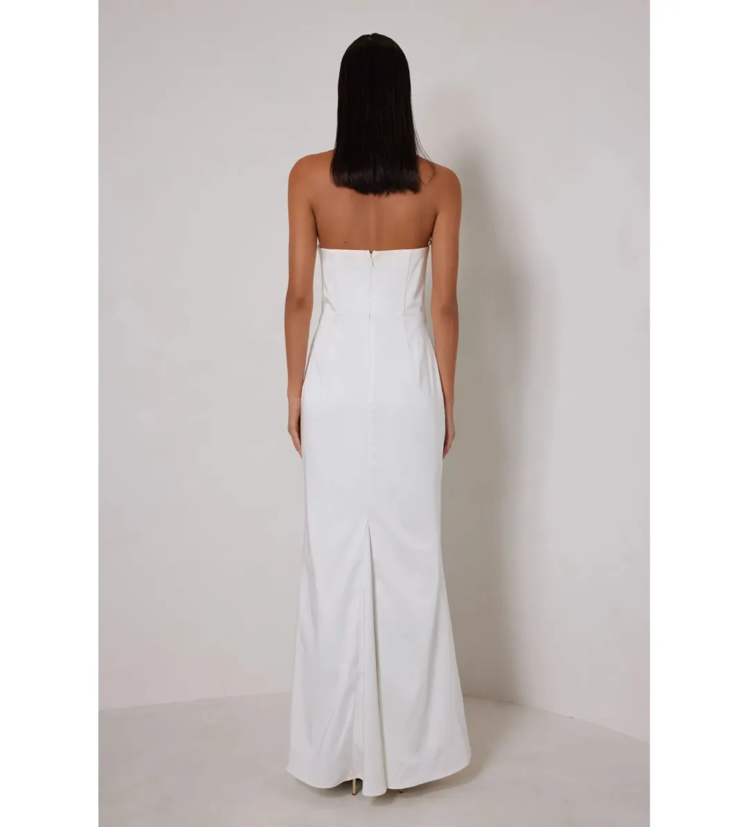 Elle Zeitoune Annie Maxi Dress White Size 8 for rent on The Volte - main image