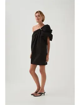 Aje Cira Mini Dress Black Size 8 for rent on The Volte - image 2