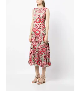 Rachel Gilbert Gigi Midi Dress Multi Size AU 12 for rent on The Volte - image 2