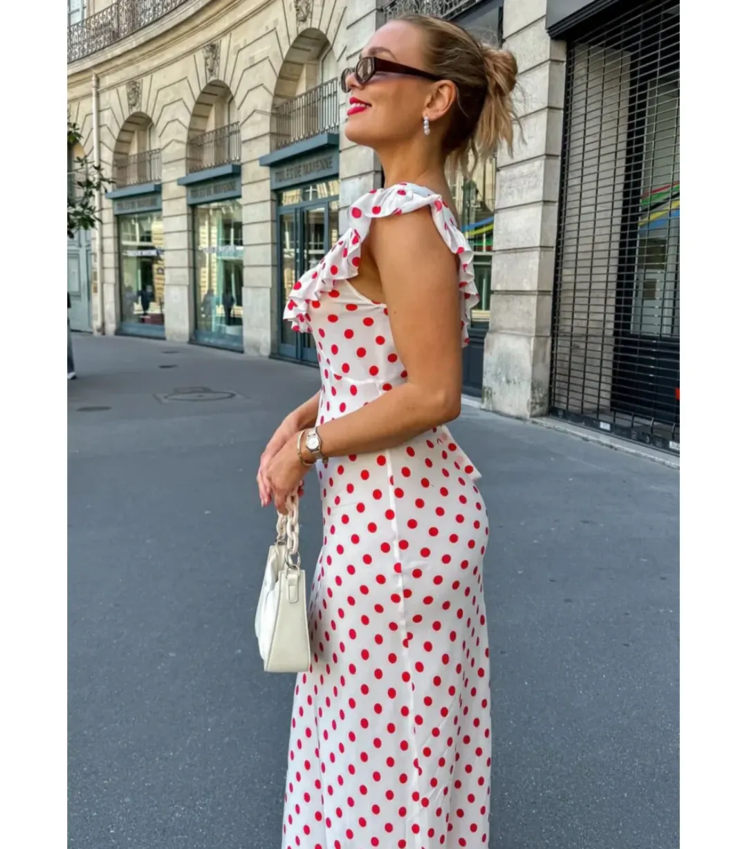 Realisation Par Claudia Maxi Dress Super Dot Size AU 6 for rent on The Volte - main image