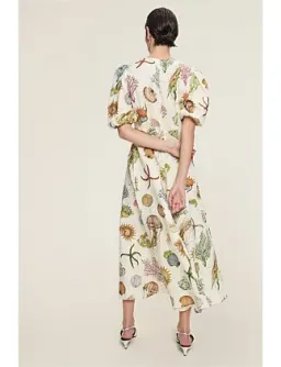 Alemais Sea Midi Dress Size 8 for rent on The Volte - image 3