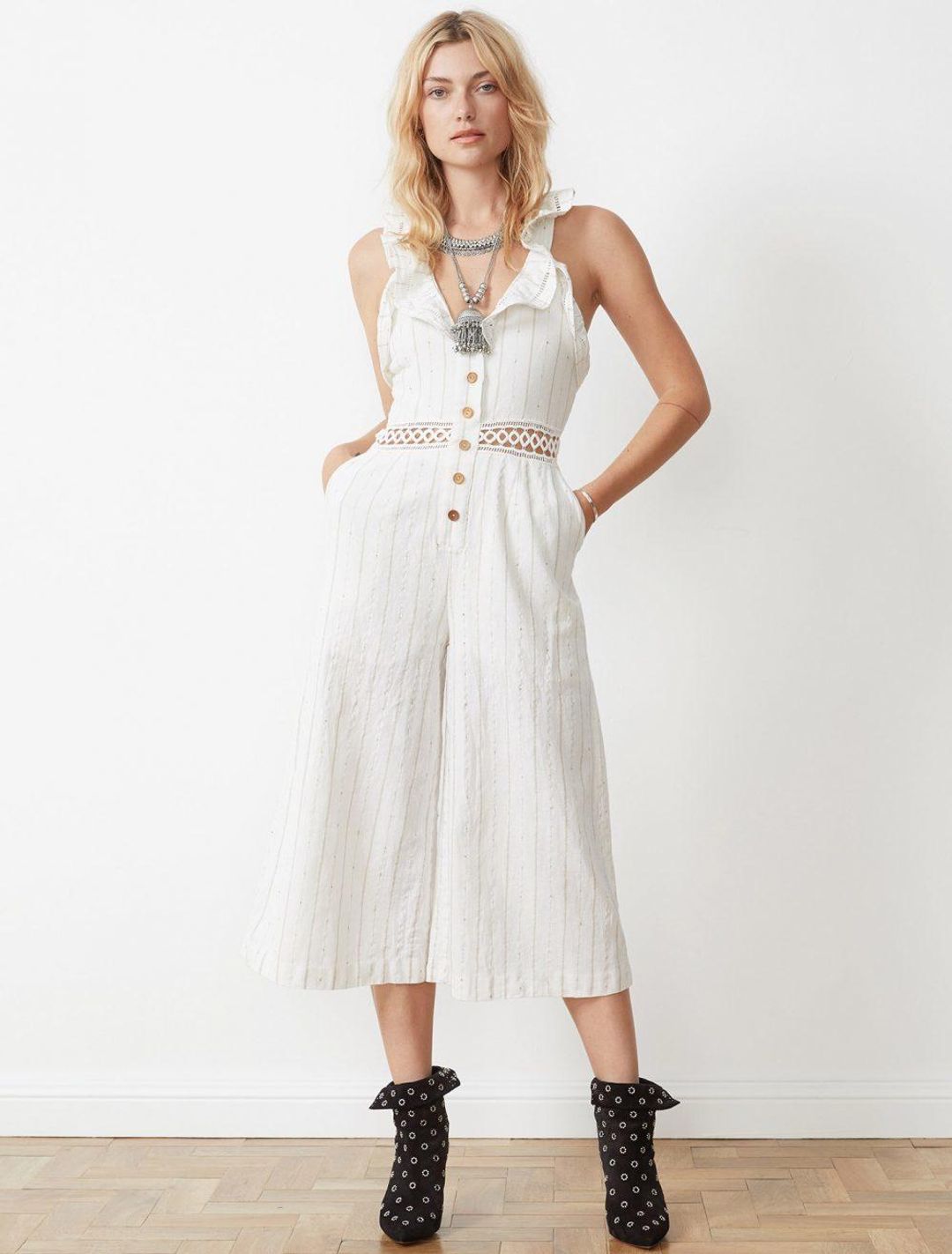 Stevie May Elm Jumpsuit size 10 for rent on The Volte - main image
