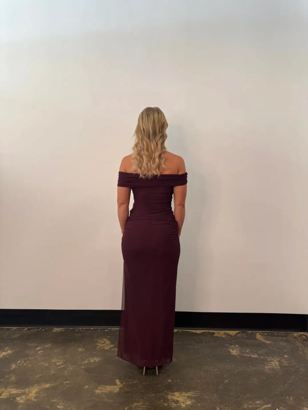 Bec & Bridge Poppy Gathered Maxi Plum Size 8 for rent on The Volte - main image