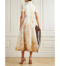 Zimmermann Memento Picnic Midi Dress in Rose Arbor Size 2 / AU 12 for rent on The Volte - image 2