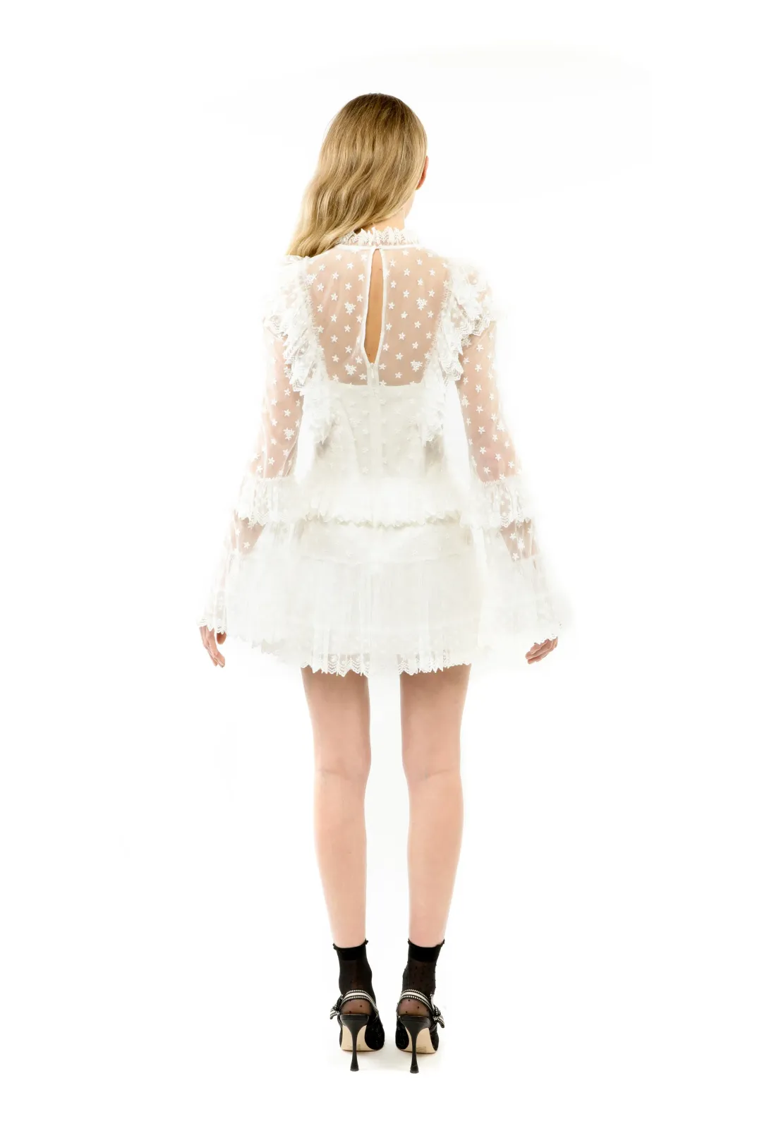 ALICE By Alice McCall Cecilia  Mini Dress in White Size US 10/AU 14 for rent on The Volte - main image