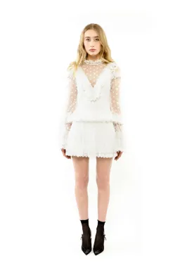 ALICE By Alice McCall Cecilia  Mini Dress in White Size US 10/AU 14 for rent on The Volte - image 4