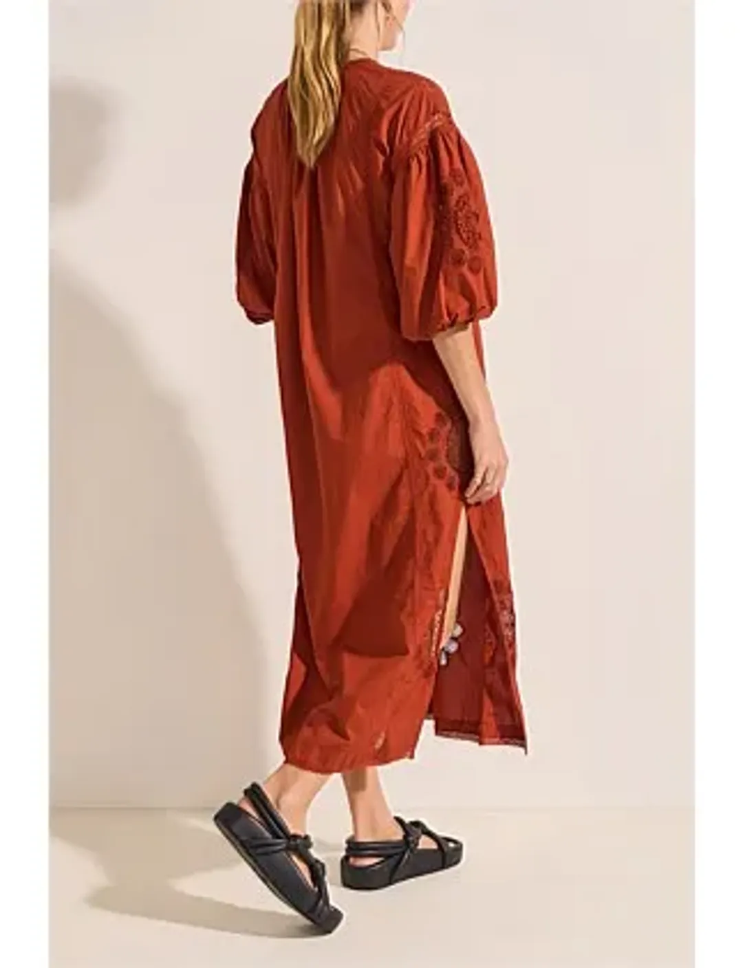 Ilio Nema Circe Dress Red Size S/Au 8 for rent on The Volte - main image